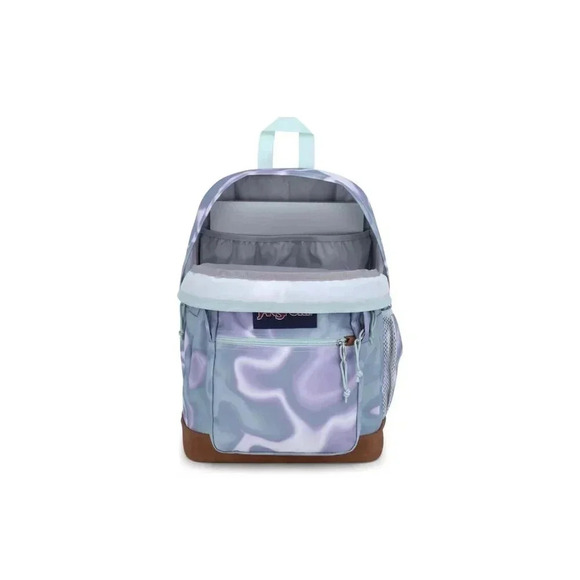 Jansport Cool Student XL Backpack PLATINUM PUDDLES Synth Leather Base & Trim NWT - Picture 5 of 6